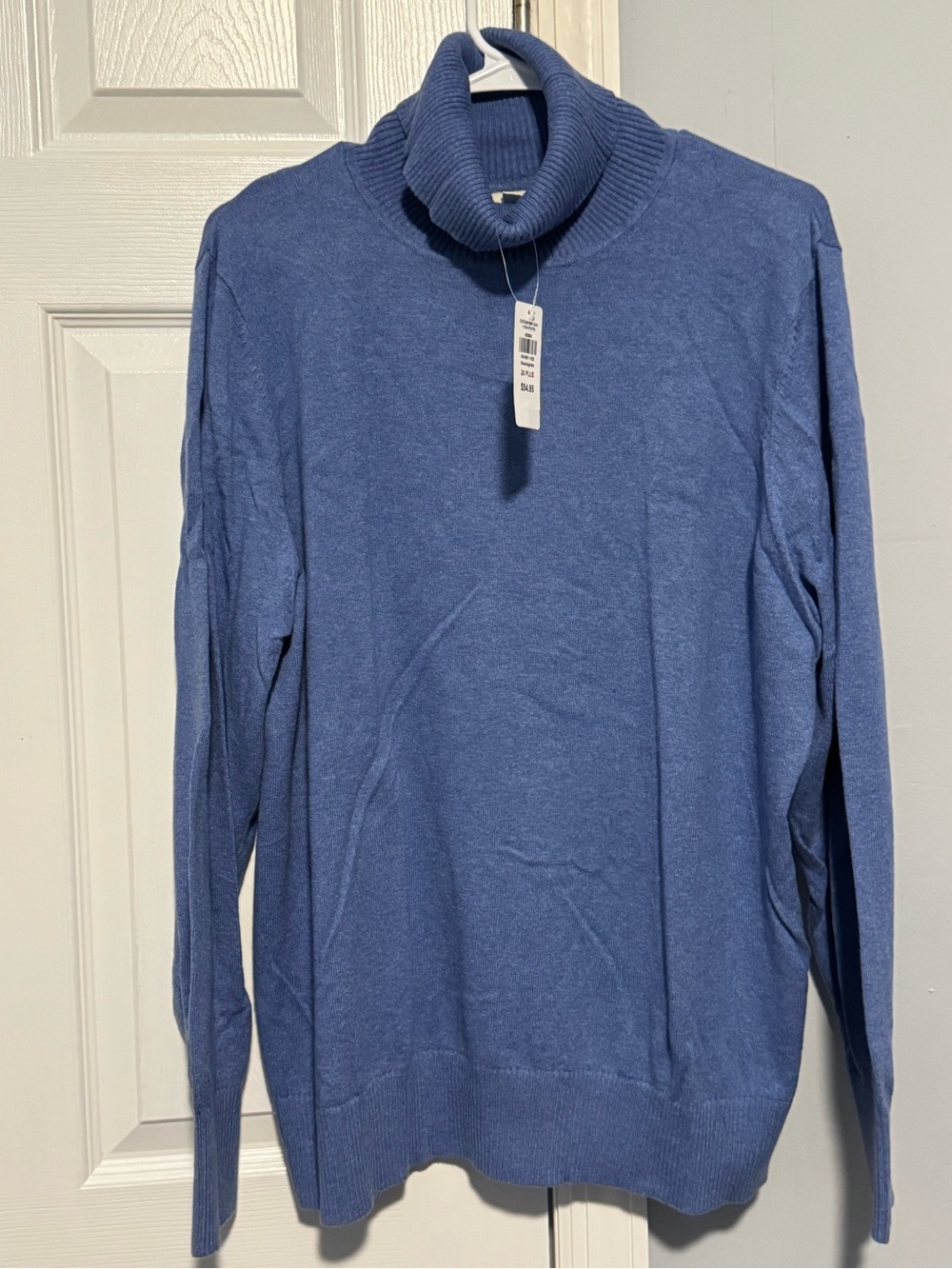 L.L. Bean Women's Blue Turtleneck Sweater